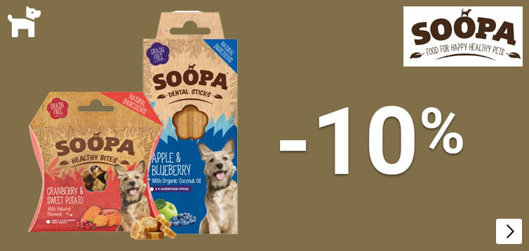 Soopa snacks -10% DOG